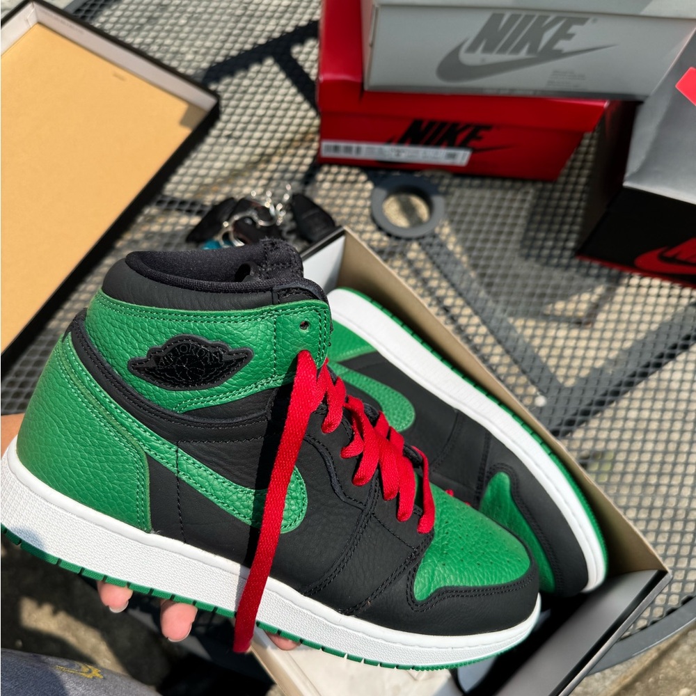 Pine Green Jordan 1s